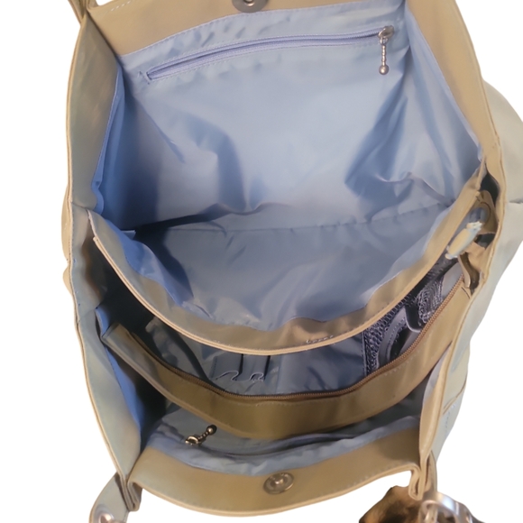 Baggallini Khaki Satchel - Picture 9 of 11